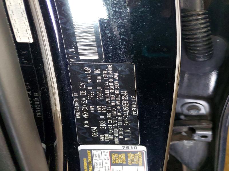 Продаж на аукціоні авто 2024 Kia Forte, vin: 3KPF24AD6RE818544, номер лоту: 66298276