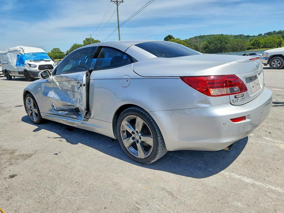66187546 :رقم المزاد ، JTHFF2C22A2513451 vin ، 2010 Lexus Is 250c مزاد بيع