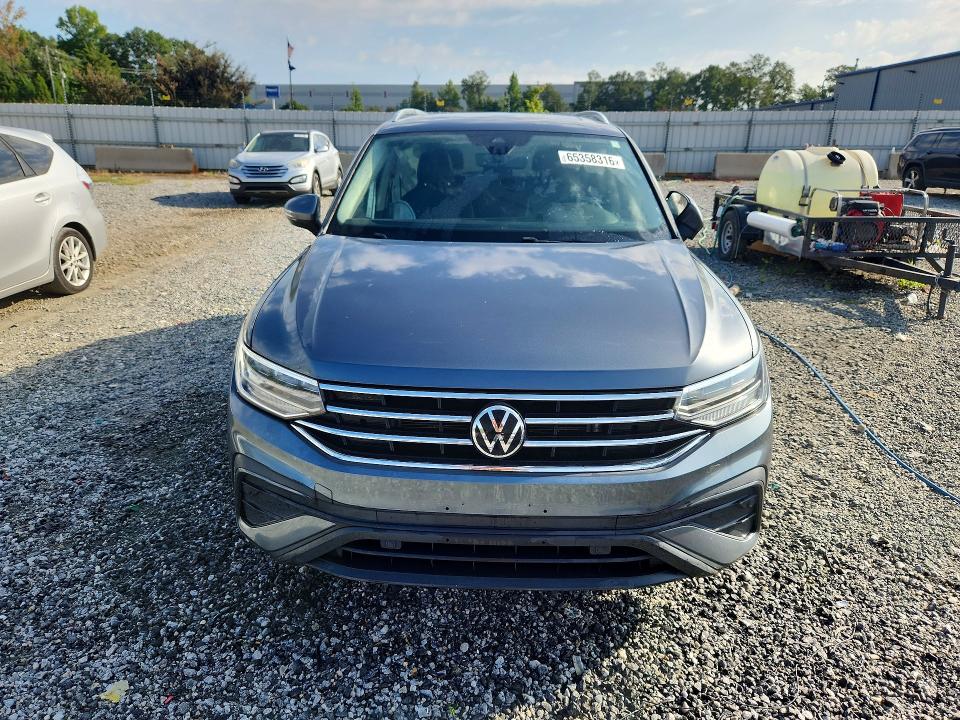 Aukcja sprzedaży 2022 Volkswagen Tiguan, vin: 3VV2B7AX7NM121413, numer aukcji: 65358316