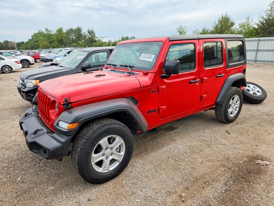 Aukcja sprzedaży 2022 Jeep Wrangler Unlimited, vin: 1C4HJXDG5NW241914, numer aukcji: 65434906