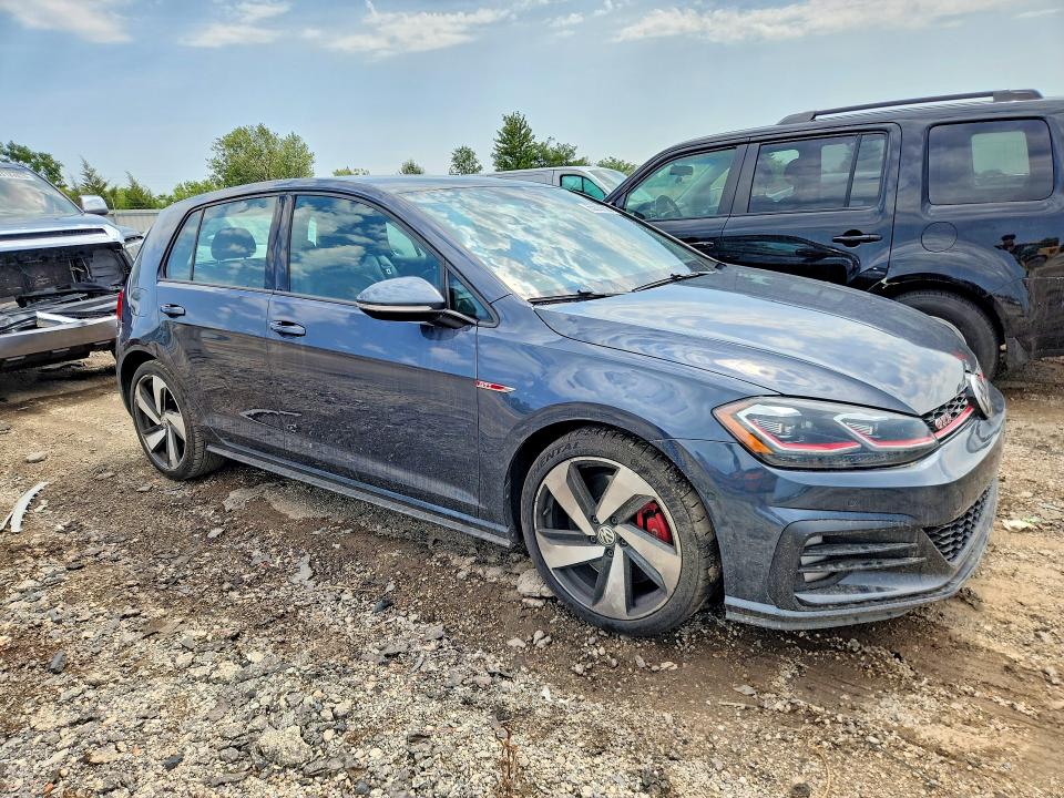 2019 Volkswagen Gti მანქანა იყიდება აუქციონზე, vin: 3VW5T7AU9KM001961, აუქციონის ნომერი: 65809836