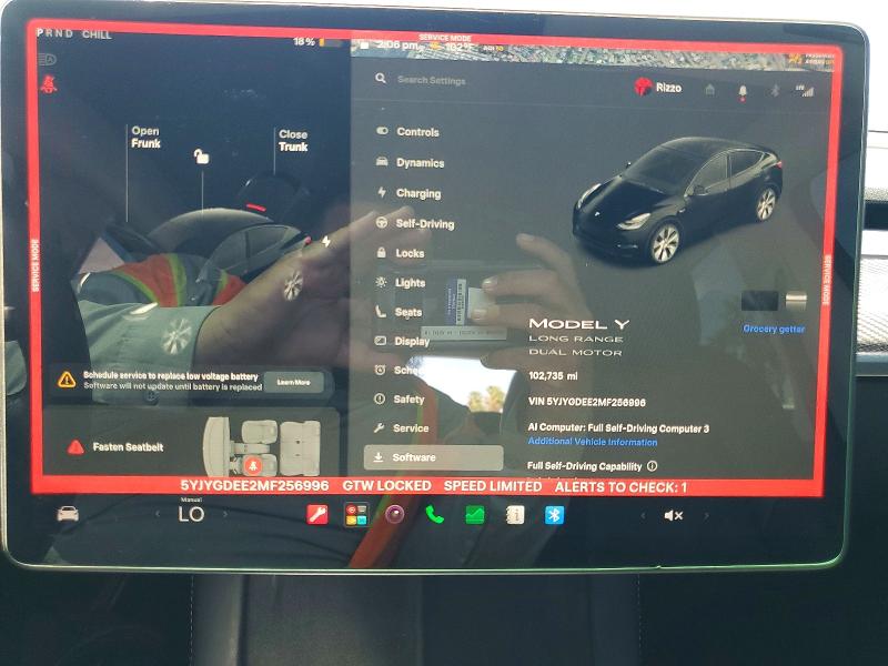 Aukcja sprzedaży 2021 Tesla Model Y, vin: 5YJYGDEE2MF256996, numer aukcji: 65358486