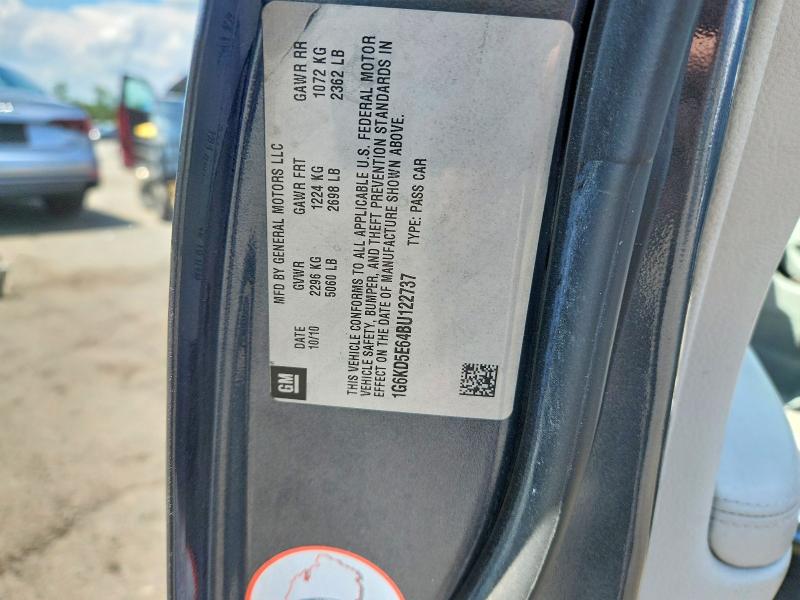 2011 Cadillac Dts მანქანა იყიდება აუქციონზე, vin: 1G6KD5E64BU122737, აუქციონის ნომერი: 64114766