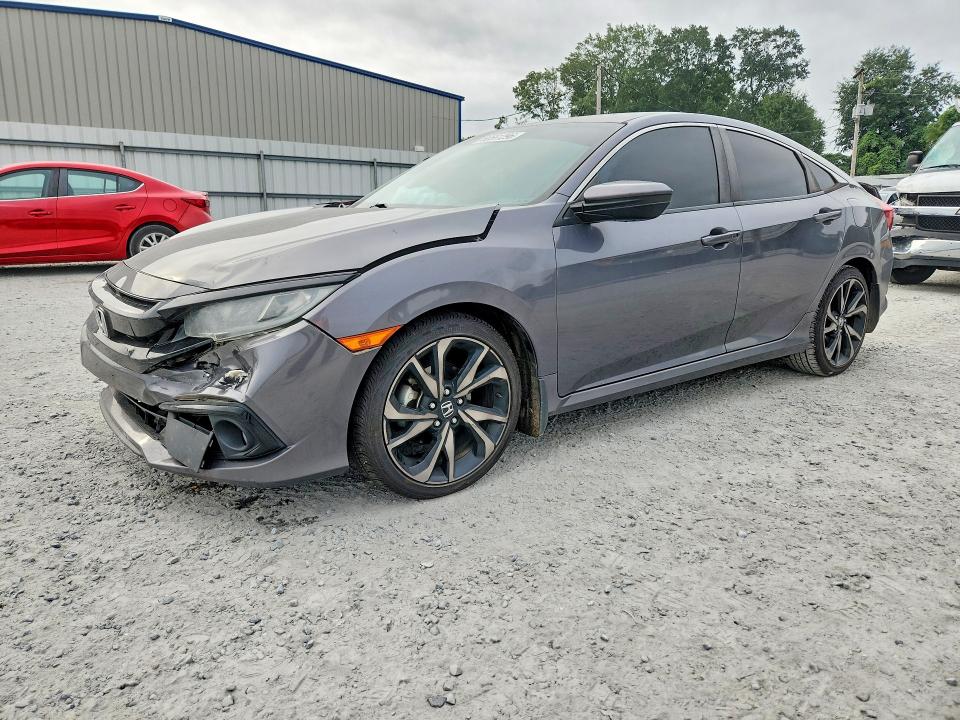 Auction sale of the 2019 Honda Civic, vin: 2HGFC2F83KH556720, lot number: 66561296