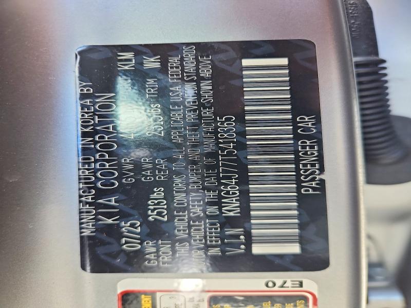 Auction sale of the 2026 Kia K5, vin: KNAG64J77T5418365, lot number: 64538816