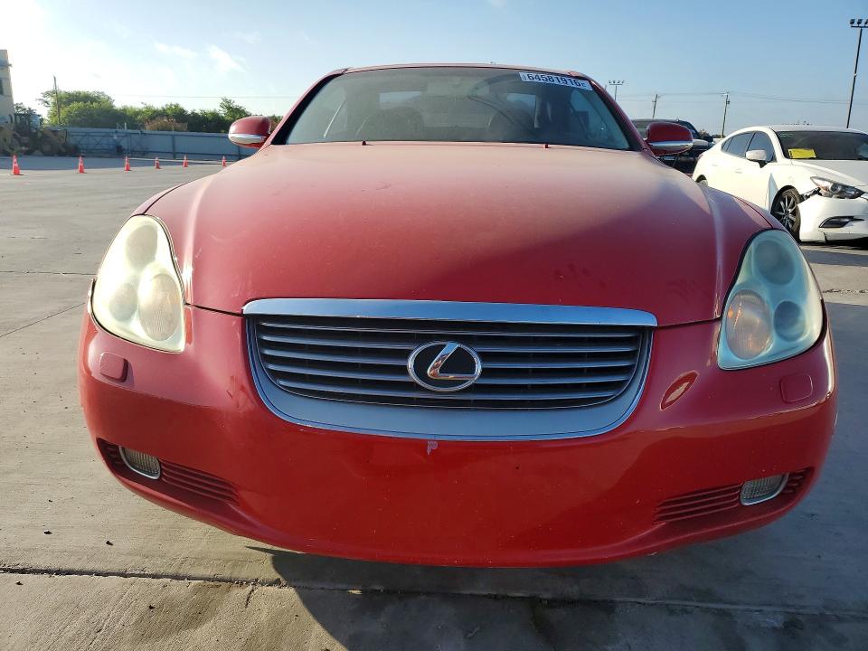 Aukcja sprzedaży 2005 Lexus Sc, vin: JTHFN48Y650070850, numer aukcji: 64581916