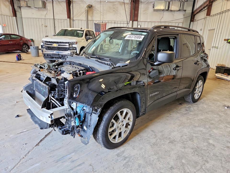 2022 Jeep Renegade მანქანა იყიდება აუქციონზე, vin: ZACNJCA15NPN54404, აუქციონის ნომერი: 66376986