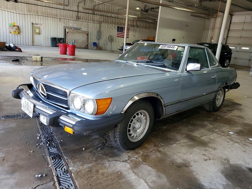 1980 Mercedes-benz 450 Sl მანქანა იყიდება აუქციონზე, vin: WDB10704412065217, აუქციონის ნომერი: 65916646