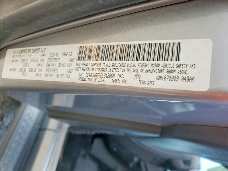 Продаж на аукціоні авто 2014 Jeep Wrangler, vin: 1C4AJWAG6EL312068, номер лоту: 62713856