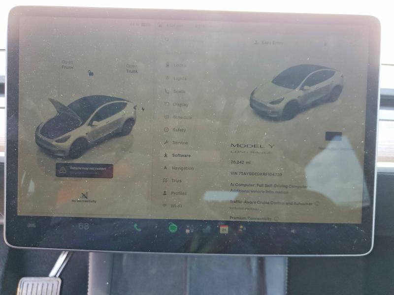Продажа на аукционе авто 2024 Tesla Model Y, vin: 7SAYGDEDXRF104739, номер лота: 66227506