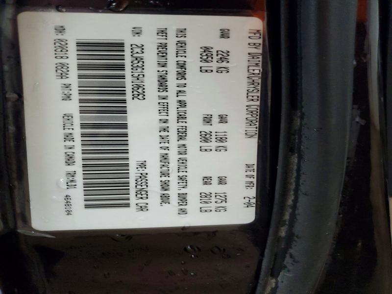 64555046 :رقم المزاد ، 2C3JA53G15H106262 vin ، 2005 Chrysler 300 مزاد بيع