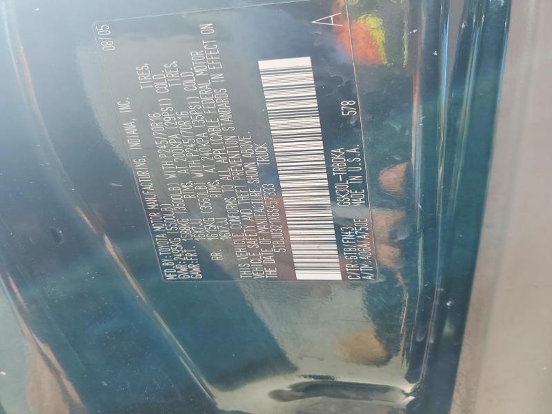 64068516 :رقم المزاد ، 5TBJU321X6S457333 vin ، 2006 Toyota Tundra مزاد بيع