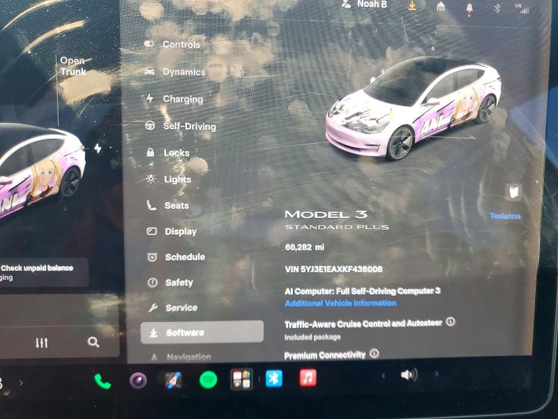 Aukcja sprzedaży 2019 Tesla Model 3, vin: 5YJ3E1EAXKF436008, numer aukcji: 60831416