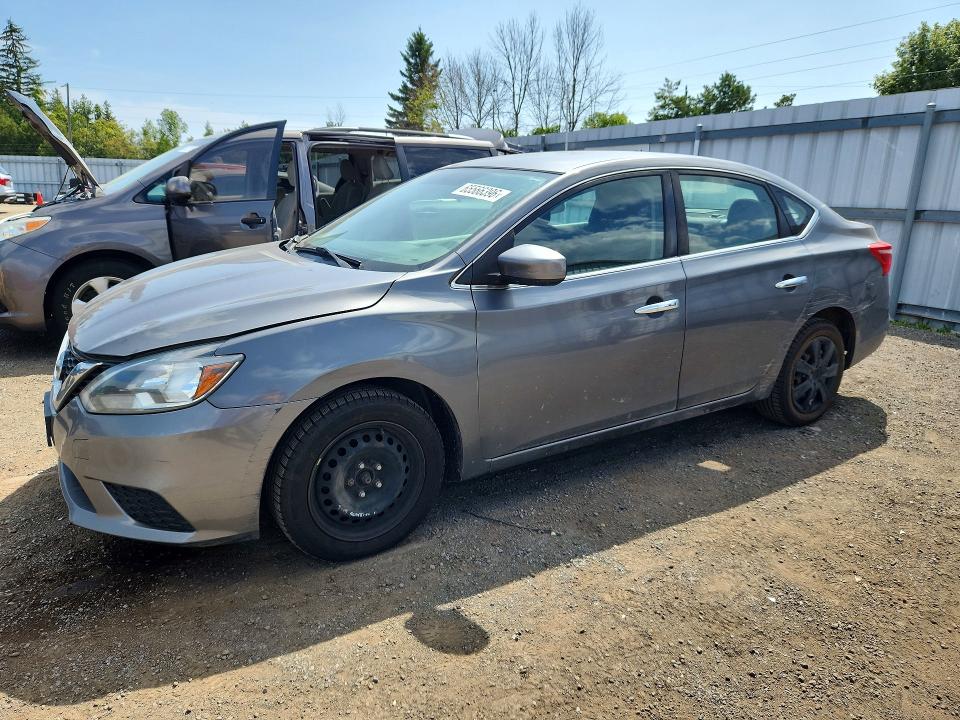 2017 Nissan Sentra მანქანა იყიდება აუქციონზე, vin: 3N1AB7AP5HL666999, აუქციონის ნომერი: 65566396