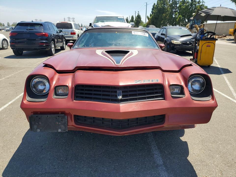 Aukcja sprzedaży 1979 Chevrolet Camaro, vin: 1Q87L9L644362, numer aukcji: 63703436
