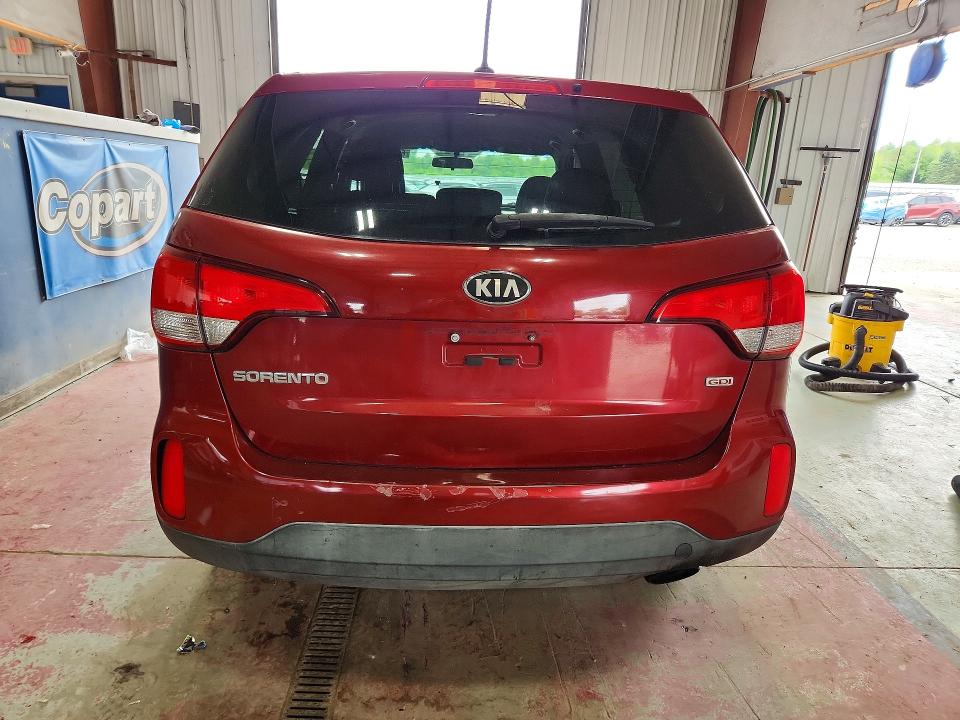 63154506 :رقم المزاد ، 5XYKT3A62FG616144 vin ، 2015 Kia Sorento مزاد بيع