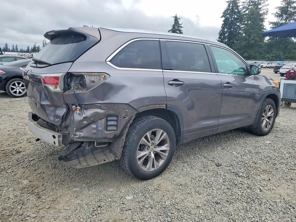 Aukcja sprzedaży 2014 Toyota Highlander, vin: 5TDJKRFH3ES037158, numer aukcji: 64343066