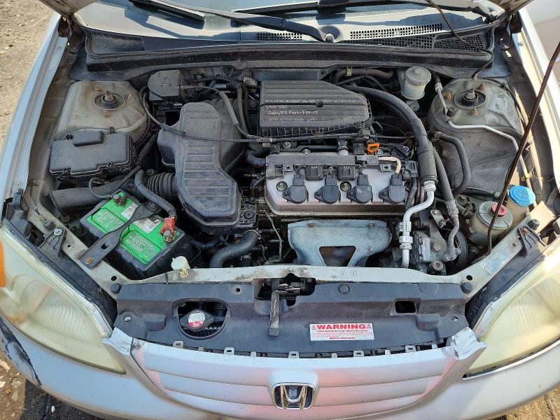 2001 Honda Civic მანქანა იყიდება აუქციონზე, vin: 1HGES16541L074547, აუქციონის ნომერი: 64601496