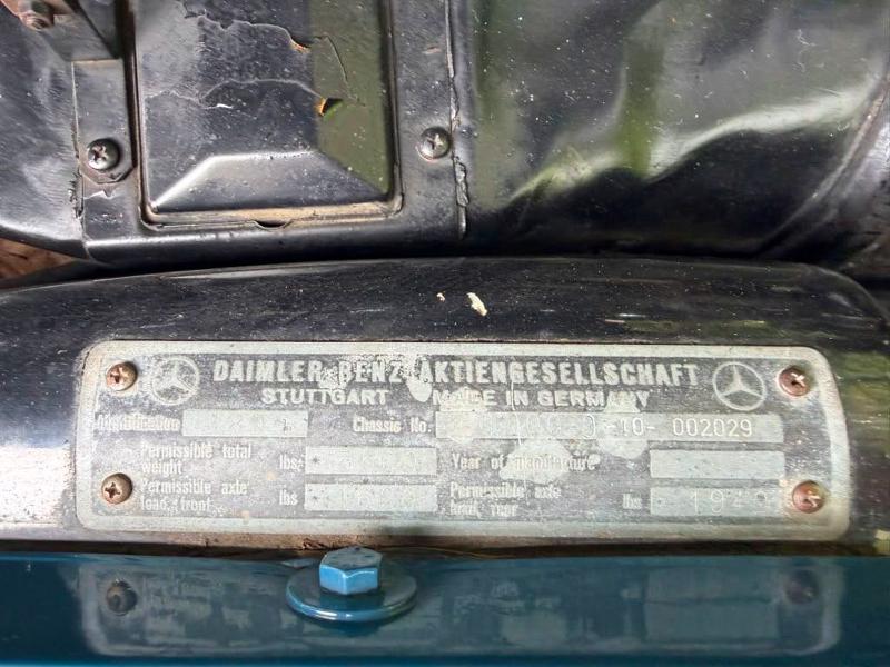 Aukcja sprzedaży 1960 Mercedes-benz 180, vin: 002029, numer aukcji: 65231896