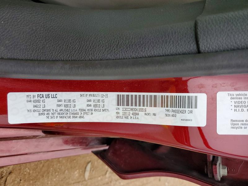 Aukcja sprzedaży 2016 Chrysler 200, vin: 1C3CCCAB3GN165516, numer aukcji: 66585086