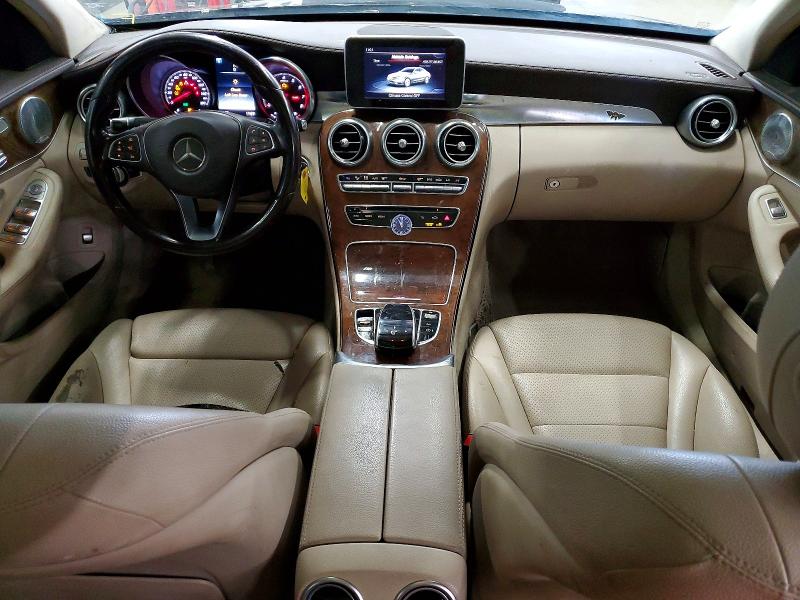 2015 Mercedes-benz C მანქანა იყიდება აუქციონზე, vin: 55SWF4KBXFU025351, აუქციონის ნომერი: 66448556