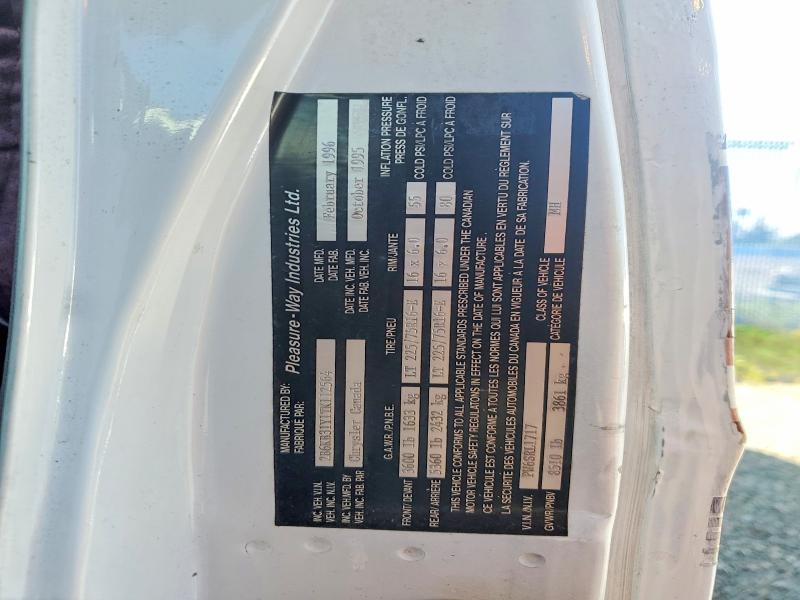 1996 Dodge Ram Van მანქანა იყიდება აუქციონზე, vin: 2B6KB31Y1TK112564, აუქციონის ნომერი: 66161246