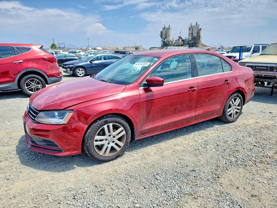 64454006 :رقم المزاد ، 3VW2B7AJ6HM205783 vin ، 2017 Volkswagen Jetta مزاد بيع