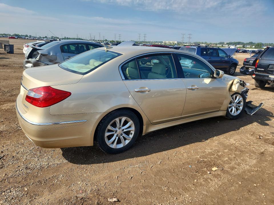 2012 Hyundai Genesis მანქანა იყიდება აუქციონზე, vin: KMHGC4DDXCU188836, აუქციონის ნომერი: 61451666