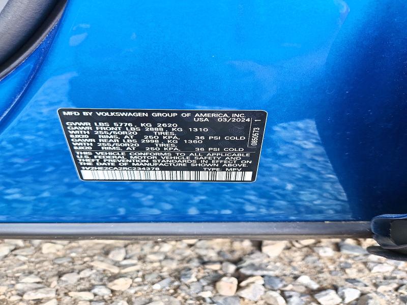 Продажа на аукционе авто 2024 Volkswagen Atlas Cross Sport, vin: 1V2HE2CA2RC234378, номер лота: 64972766