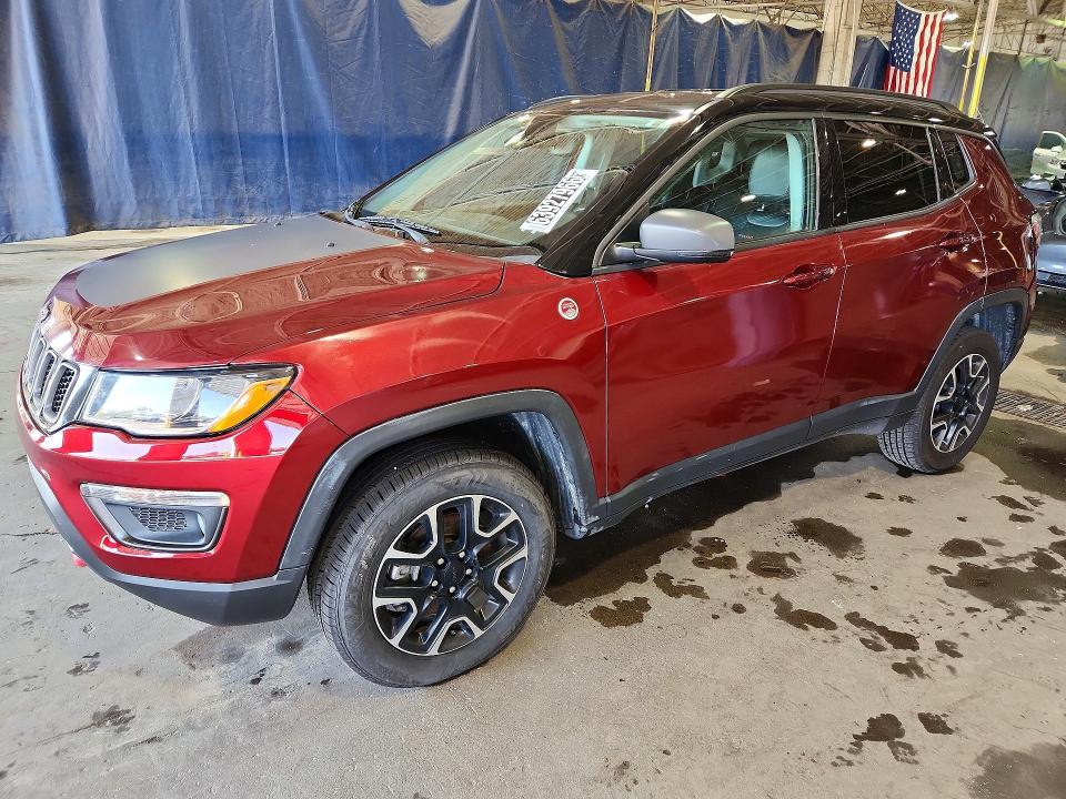 Продажа на аукционе авто 2021 Jeep Compass, vin: 3C4NJDDB9MT583540, номер лота: 63927966