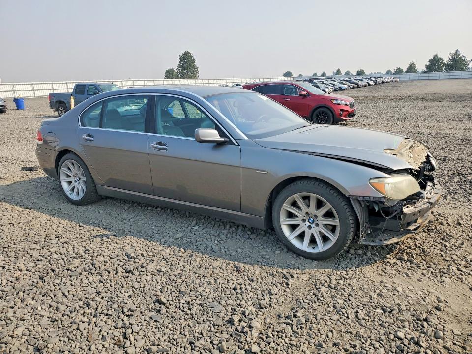 2006 Bmw 750 მანქანა იყიდება აუქციონზე, vin: WBAHN83596DT28199, აუქციონის ნომერი: 63576756