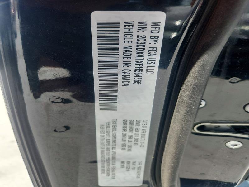 Продажа на аукционе авто 2023 Dodge Charger, vin: 2C3CDXATXPH564865, номер лота: 65646866