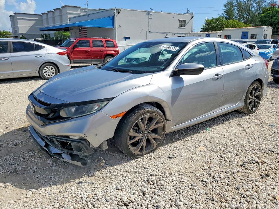 2019 Honda Civic მანქანა იყიდება აუქციონზე, vin: 2HGFC2F82KH603980, აუქციონის ნომერი: 67065776