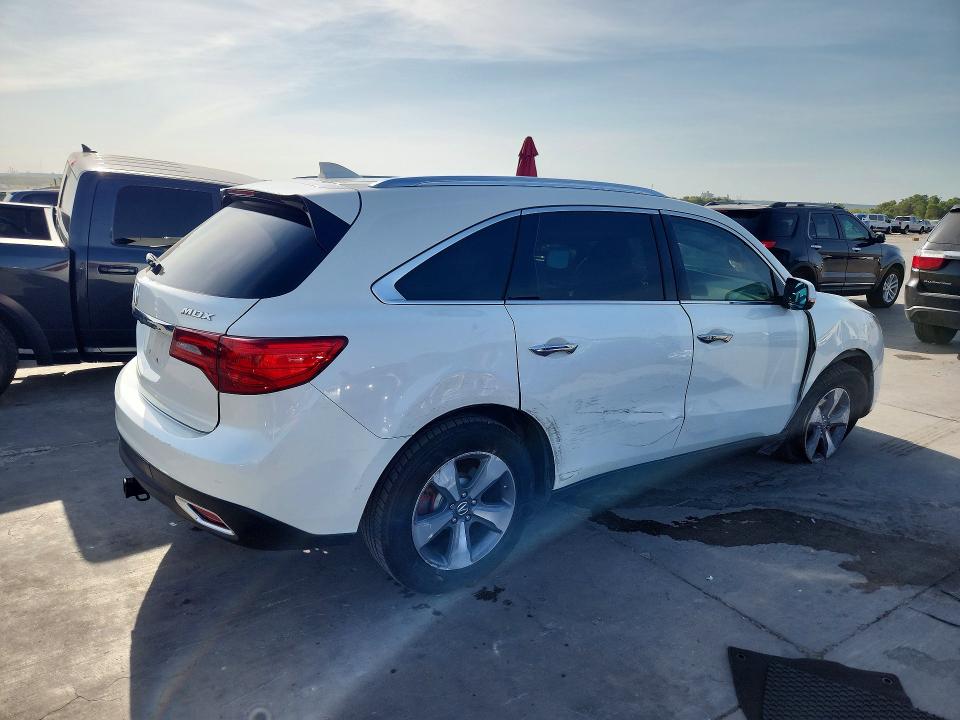 2016 Acura Mdx მანქანა იყიდება აუქციონზე, vin: 5FRYD3H23GB010482, აუქციონის ნომერი: 66254406