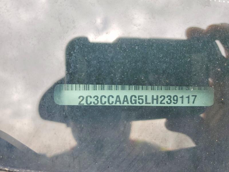 2020 Chrysler 300 მანქანა იყიდება აუქციონზე, vin: 2C3CCAAG5LH239117, აუქციონის ნომერი: 64966726