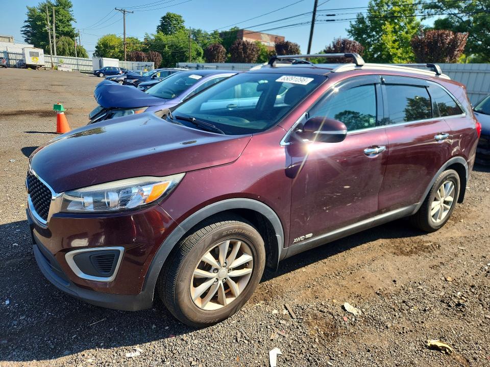 65091096 :رقم المزاد ، 5XYPGDA51HG202816 vin ، 2017 Kia Sorento مزاد بيع