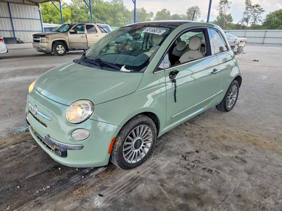 65186876 :رقم المزاد ، 3C3CFFCR6DT554309 vin ، 2013 Fiat 500 مزاد بيع
