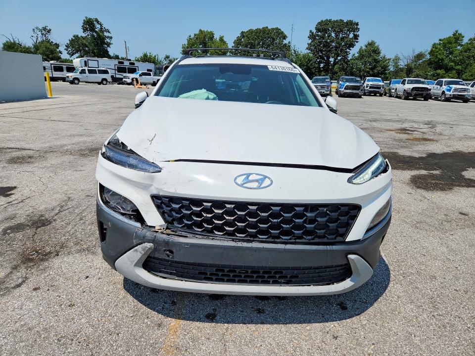 64130166 :رقم المزاد ، KM8K32AB7NU768307 vin ، 2022 Hyundai Kona مزاد بيع
