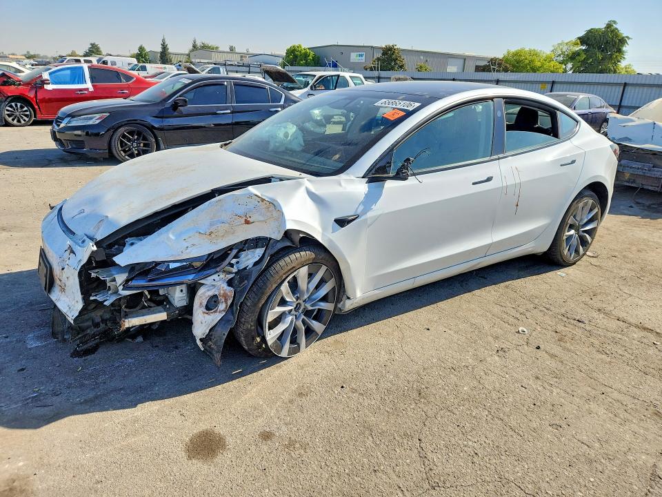 2025 Tesla Model 3 მანქანა იყიდება აუქციონზე, vin: 5YJ3E1EAXSF078800, აუქციონის ნომერი: 65865106