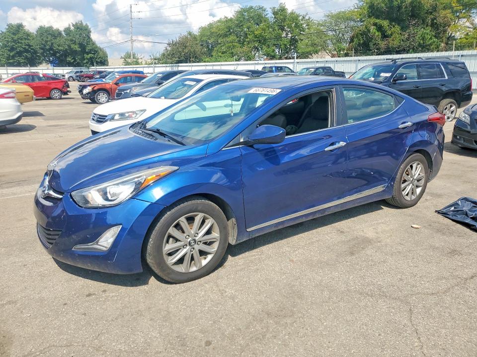 2015 Hyundai Elantra მანქანა იყიდება აუქციონზე, vin: 5NPDH4AE1FH584903, აუქციონის ნომერი: 66761496