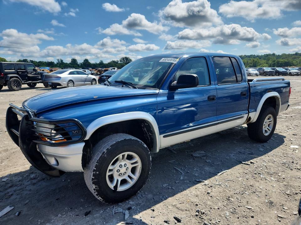 2004 Dodge Dakota მანქანა იყიდება აუქციონზე, vin: 1D7HG48N74S518970, აუქციონის ნომერი: 66040696