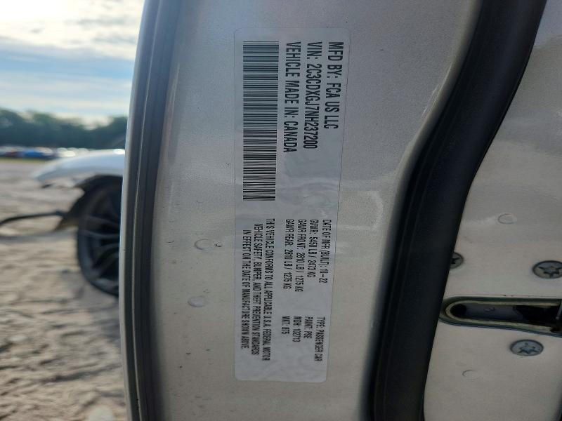 Aukcja sprzedaży 2022 Dodge Charger, vin: 2C3CDXGJ7NH237200, numer aukcji: 66600446