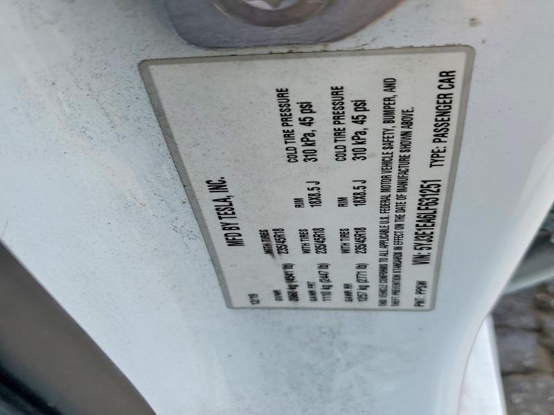 Aukcja sprzedaży 2020 Tesla Model 3, vin: 5YJ3E1EA6LF631251, numer aukcji: 65178786