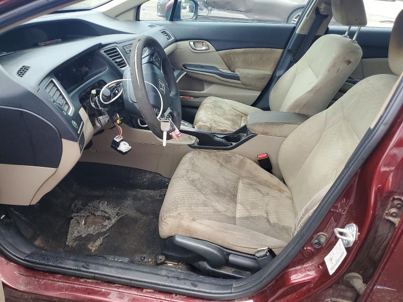 64093206 :رقم المزاد ، 19XFB2F57FE264531 vin ، 2015 Honda Civic مزاد بيع
