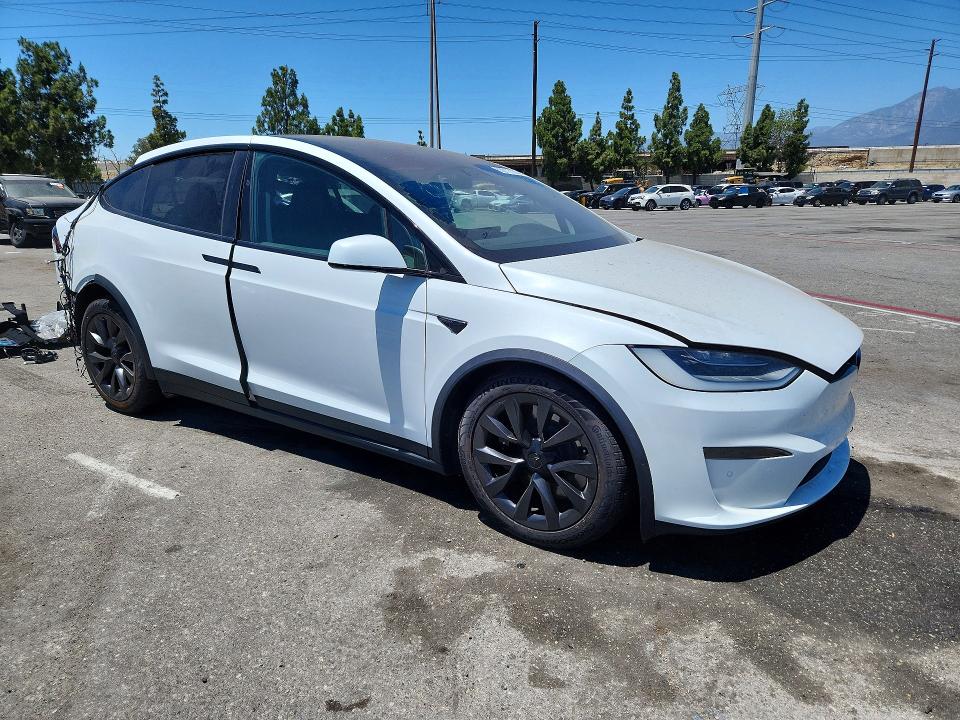 Продаж на аукціоні авто 2022 Tesla Model X, vin: 7SAXCDE57NF338332, номер лоту: 63211126