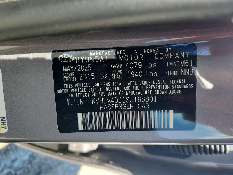 Aukcja sprzedaży 2025 Hyundai Elantra Hybrid, vin: KMHLM4DJ1SU168801, numer aukcji: 65589666