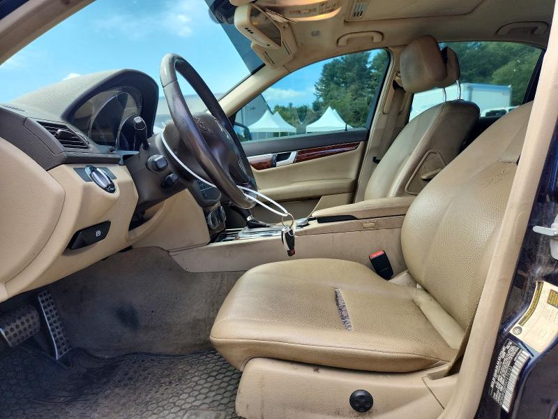 66105676 :رقم المزاد ، WDDGF8BB9AF475130 vin ، 2010 Mercedes-benz C مزاد بيع