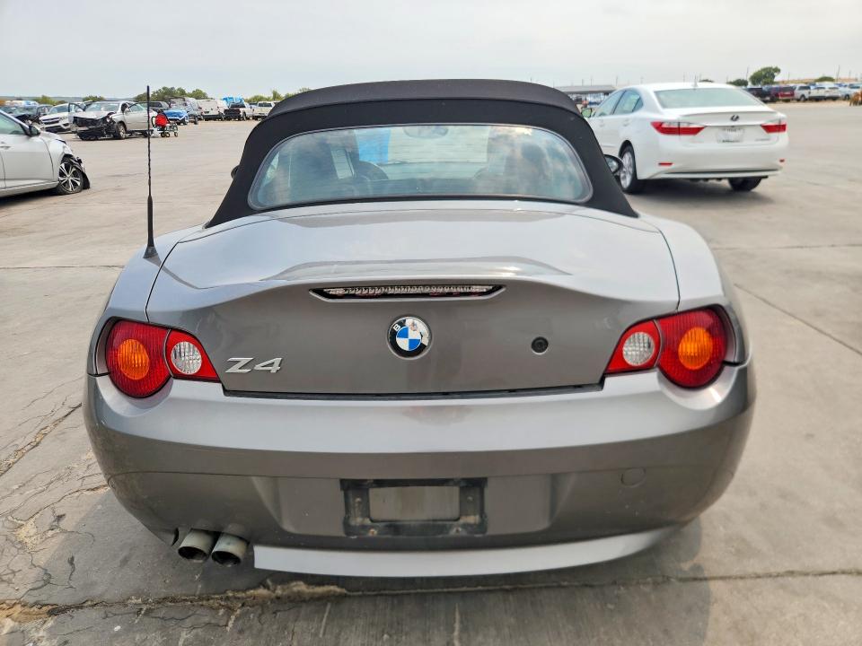 66572096 :رقم المزاد ، 4USBT33443LS46692 vin ، 2003 Bmw Z4 مزاد بيع