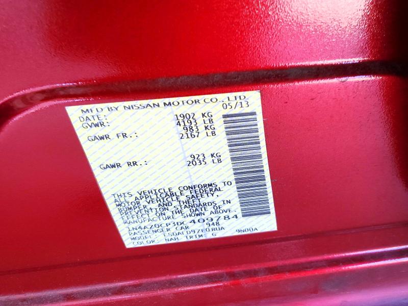 Продаж на аукціоні авто 2013 Nissan Leaf, vin: 1N4AZ0CP3DC409784, номер лоту: 64058106