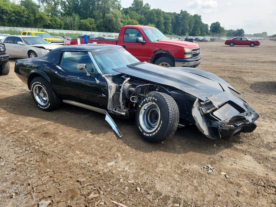 1975 Chevrolet Corvette მანქანა იყიდება აუქციონზე, vin: 1Z37J5S411291, აუქციონის ნომერი: 64212076